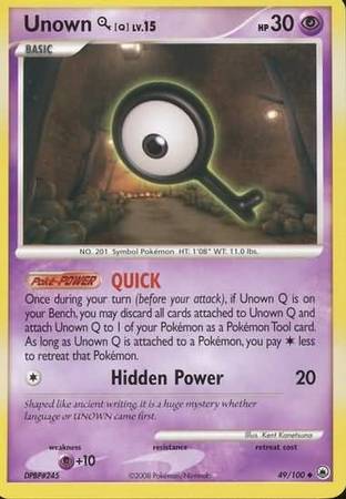 Unown Q 49-100